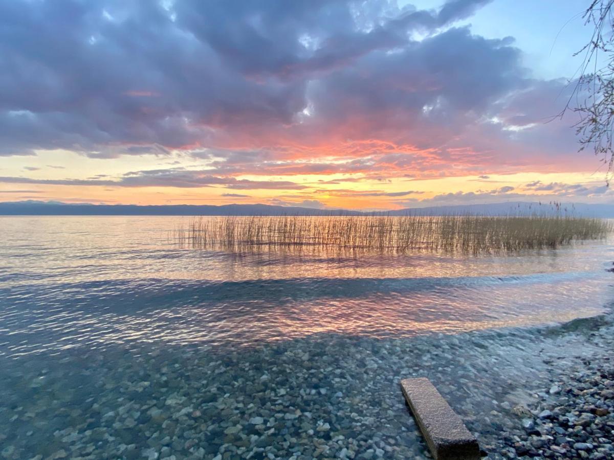 Aqua Blue Lakeview Apartment Ohrid Peštani Екстериор снимка